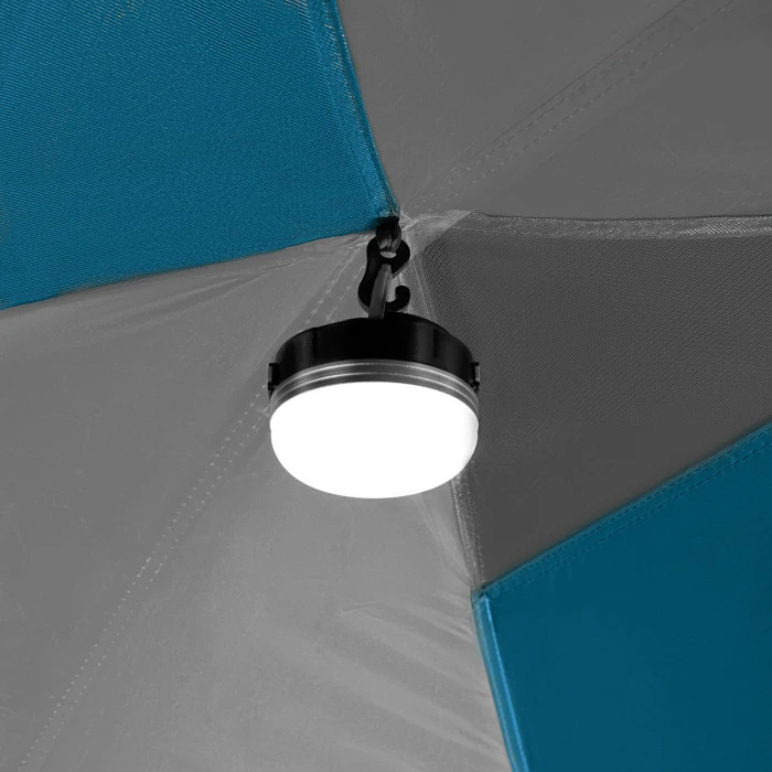 Палатка шестиместная NILS CAMP NC6031 Highland, 570 х 210 х 200 см, сине-серый