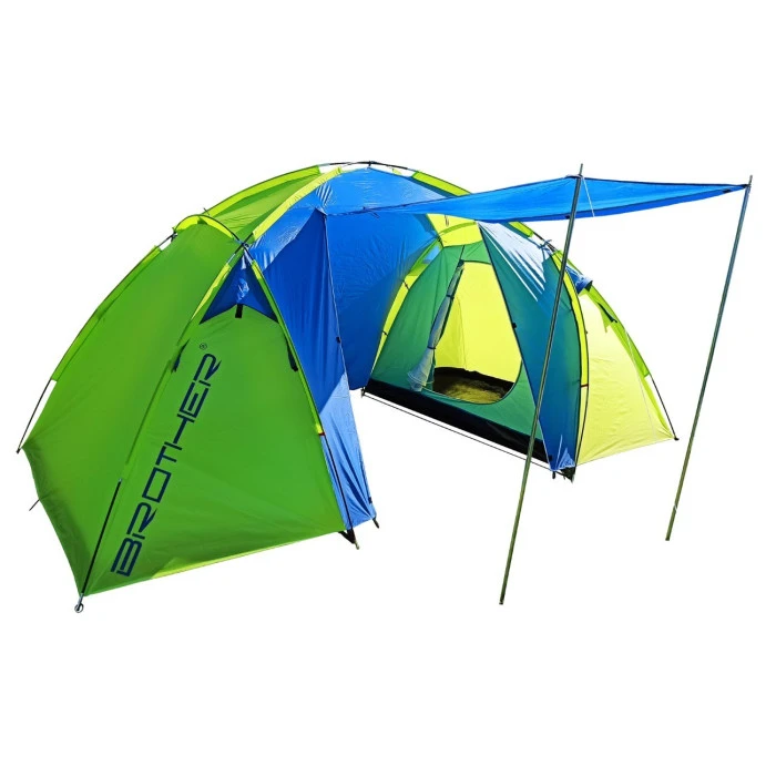Семейная туристическая палатка ST07 ACRA на 4 места