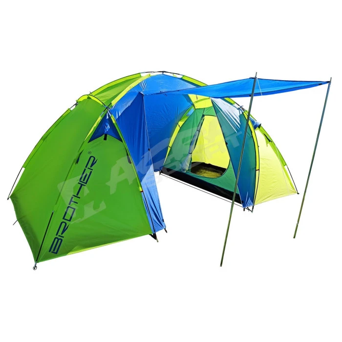 Семейная туристическая палатка ST07 ACRA на 4 места