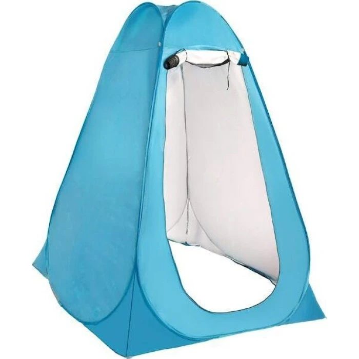 Springos Самосложная пляжная палатка 190x120x120 см передвижная раздевалка голубая УНИВЕРСАЛЬНАЯ