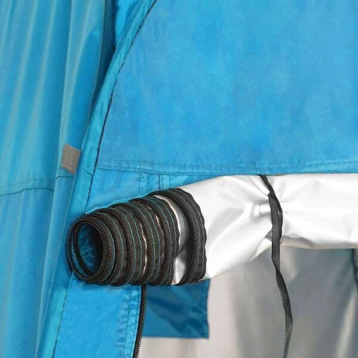 Springos Самосложная пляжная палатка 190x120x120 см передвижная раздевалка голубая УНИВЕРСАЛЬНАЯ