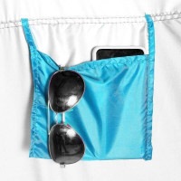 Springos Самосложная пляжная палатка 190x120x120 см передвижная раздевалка голубая УНИВЕРСАЛЬНАЯ