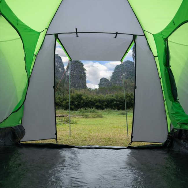 Кемпинговая палатка NILS CAMP NC6431 HIGHLAND IV серо-зеленый