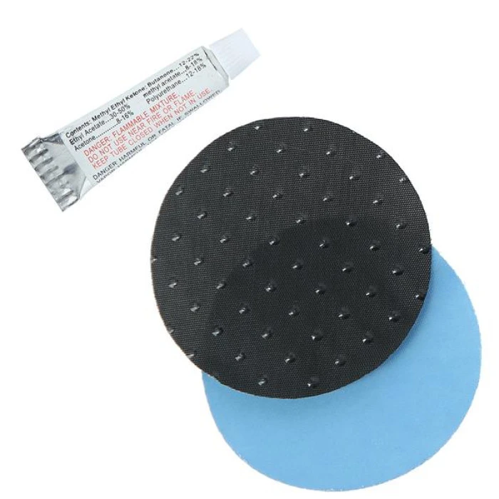 Коврик самонадувающийся NILS CAMP NC4340, 195 х 60 х 5 см - серо-голубой