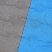 Коврик самонадувающийся NILS CAMP NC4340, 195 х 60 х 5 см - серо-голубой