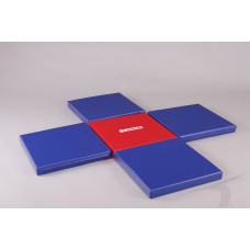 Коврик для прыжков из 5 элементов Polanik M-5, 50 x 50 x 5 см