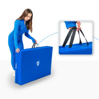 Мат гімнастичний THUNDER MG-03, 197 х 90 х 5 см, синій