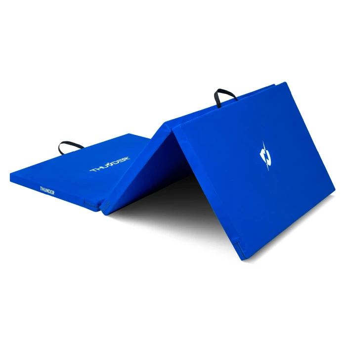 Мат гимнастический THUNDER MG-03, 197 х 90 х 5 см, синий