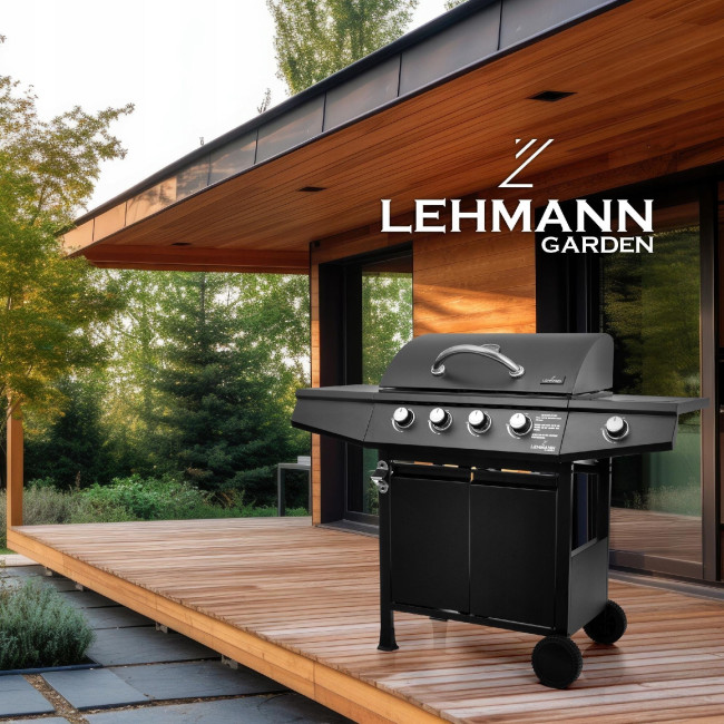 Газовый гриль Lehmann Ohio 9.3 kW 32.5 см x 61 см