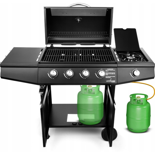 Газовый гриль Lehmann Ohio 9.3 kW 32.5 см x 61 см