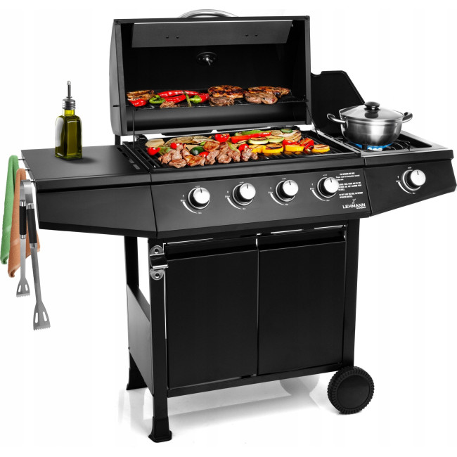 Газовый гриль Lehmann Ohio 9.3 kW 32.5 см x 61 см
