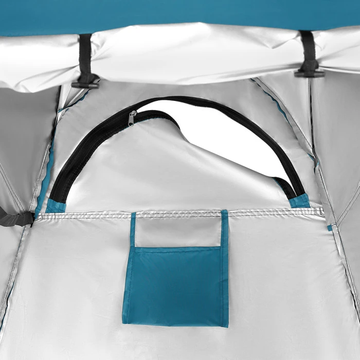 Палатка санитарная NC1706 NILS CAMP, 120 х 120 х 190 см, сине-зеленый