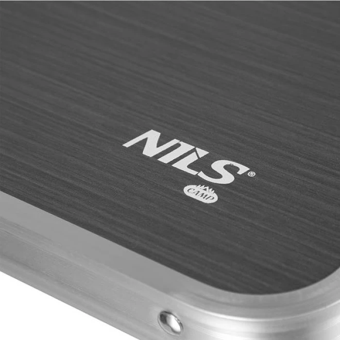 Стол кемпинговый раскладной NILS CAMP NC1605, темно-серый