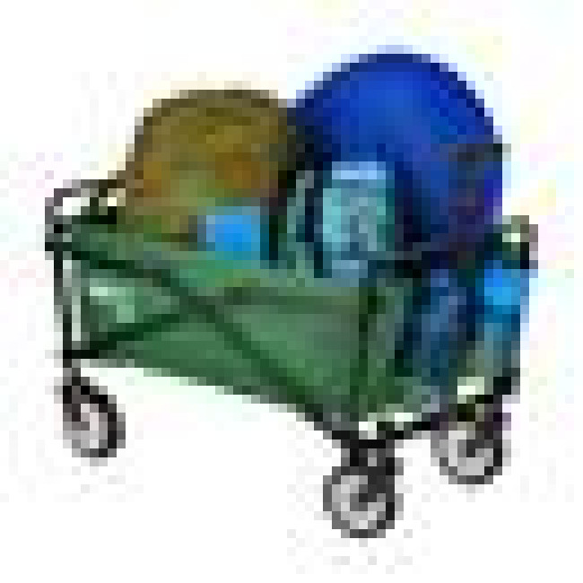 Туристическая тележка NC1602 NILS CAMP зеленая