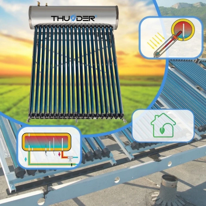 Напорный коллектор с баком – 200л – THUNDER