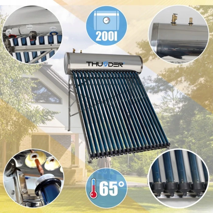 Напорный коллектор с баком – 200л – THUNDER