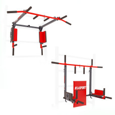 Турник для подтяжек с брусьями для стремянки K-Sport KSSL080/2