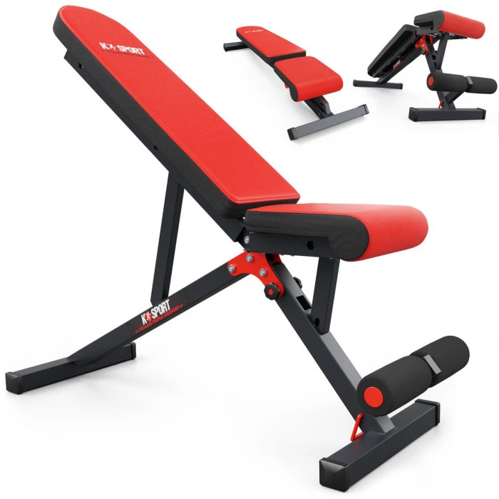 Лава регулируемая для жима штанги складная K-SPORT KSSL062