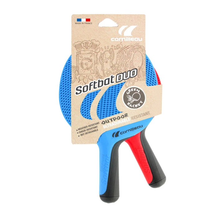 Набор для настольного тенниса Cornilleau SOFTBAT PACK DUO, красно-синий