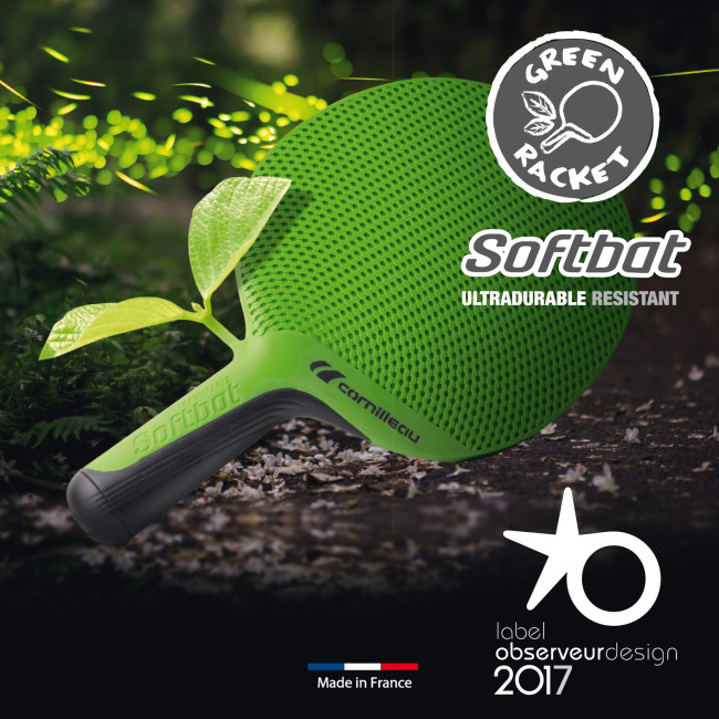 Набор для настольного тенниса Cornilleau SOFTBAT PACK DUO, красно-синий