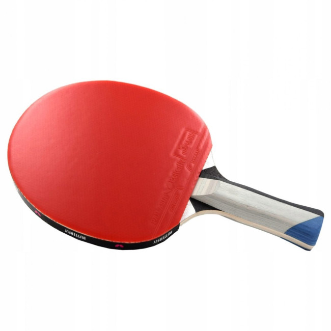 Ракетка для настольного тенниса BUTTERFLY Timo Boll Platin, черно-красная.