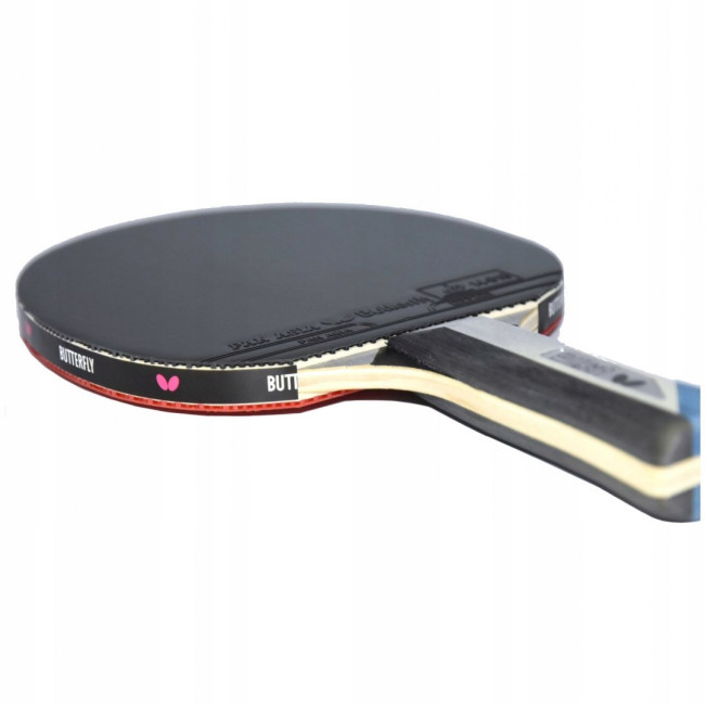 Ракетка для настольного тенниса BUTTERFLY Timo Boll Platin, черно-красная.