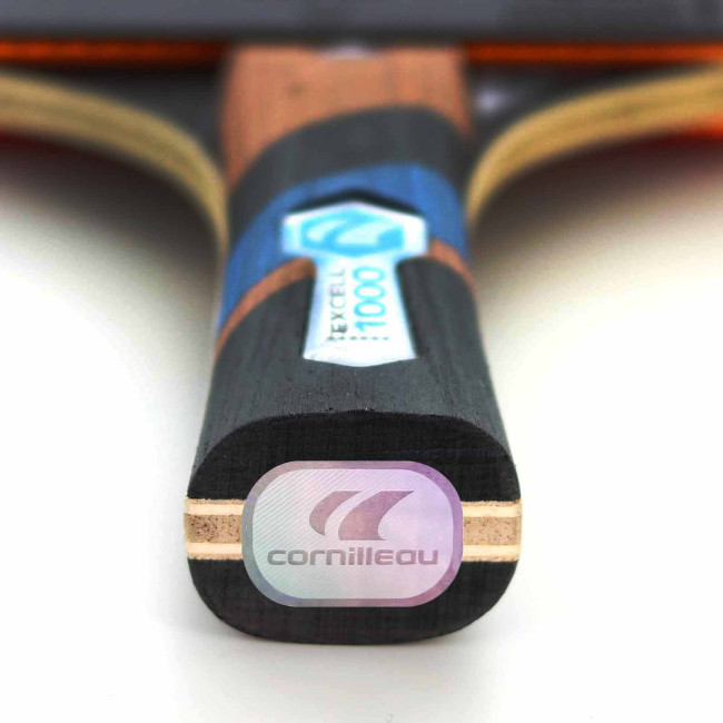 Ракетка для настольного тенниса Cornilleau EXCELL 1000, черно-красная.