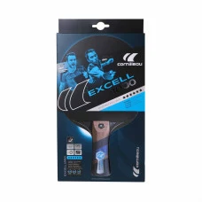 Ракетка для настольного тенниса Cornilleau EXCELL 1000, черно-красная.