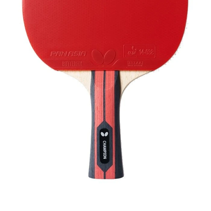 Ракетка для настільного тенісу BUTTERFLY Champion Team, чорно-червона