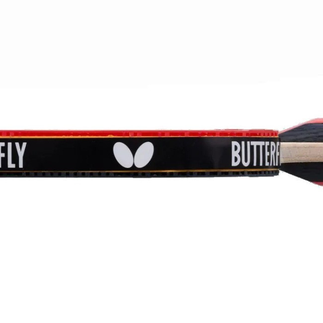 Ракетка для настольного тенниса BUTTERFLY Champion Team, черно-красная.