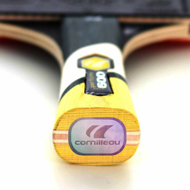 Ракетка для настольного тенниса Cornilleau PERFORM 600, черно-красная.