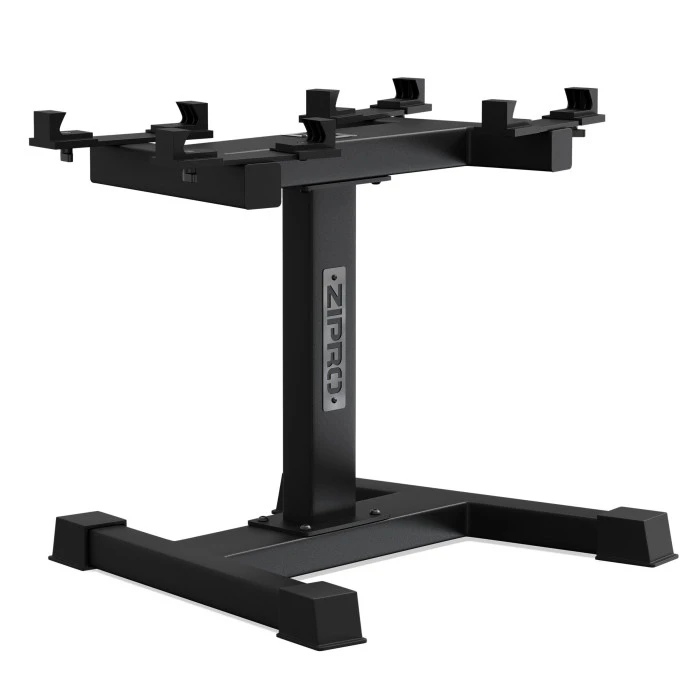 Стойка Zipro для круглых регулируемых гантелей.