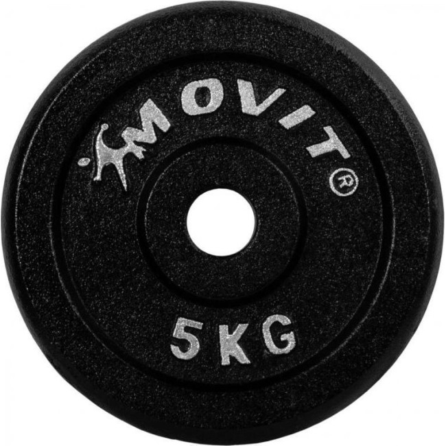 Набор утяжелителей - штанга Movit, 120 см, 65,5 кг