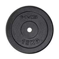 Диск HMS TCZ15 15 кг черный
