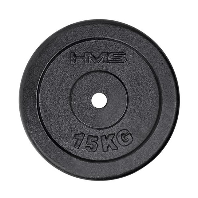 Диск HMS TCZ15 15 кг черный