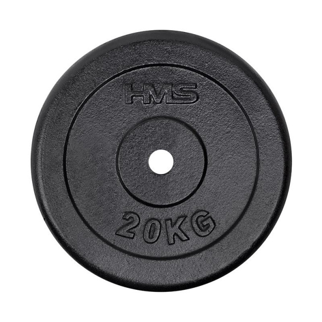 Диск 20 кг HMS TCZ20 черный
