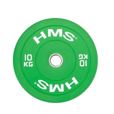 Диск олимпийский HMS CBR10 10 кг зеленый