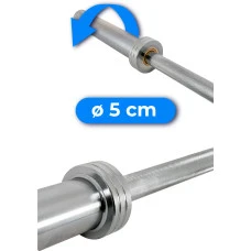 Гриф олімпійський прямий 150/50 THUNDER