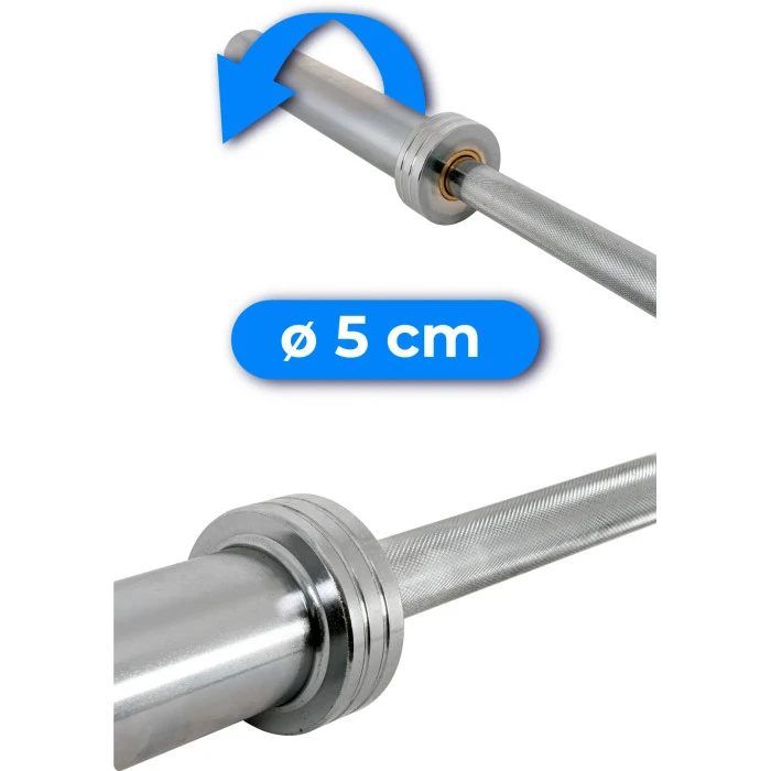 Гриф олимпийский прямой 150/50 THUNDER