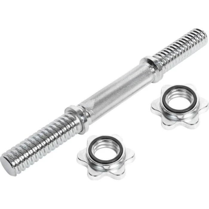 Короткий гриф Movit с зажимами без веса 2,25 кг