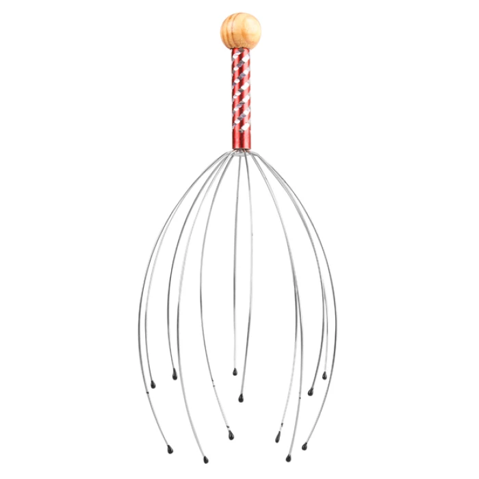Массажер для головы inSPORTline Kutsuo – красный