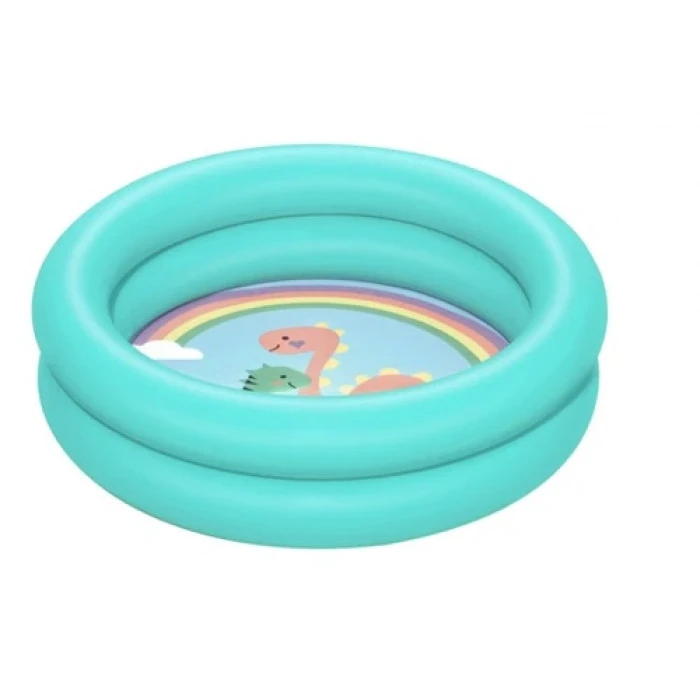 Бассейн надувной детский Динозаврик Bestway 51061 61x15 см