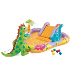 Надувная игровая площадка Dino Park Intex 56139 201х157х69 см