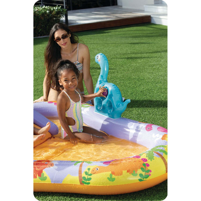 Надувная игровая площадка Dino Park Intex 56139 201х157х69 см