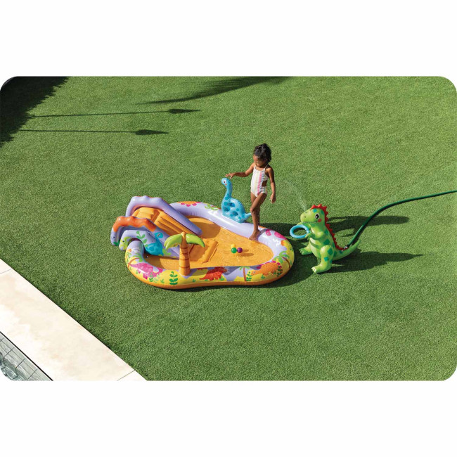 Надувная игровая площадка Dino Park Intex 56139 201х157х69 см