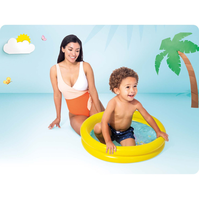 Бассейн надувной детский Intex 59409 Кит 61х15 см