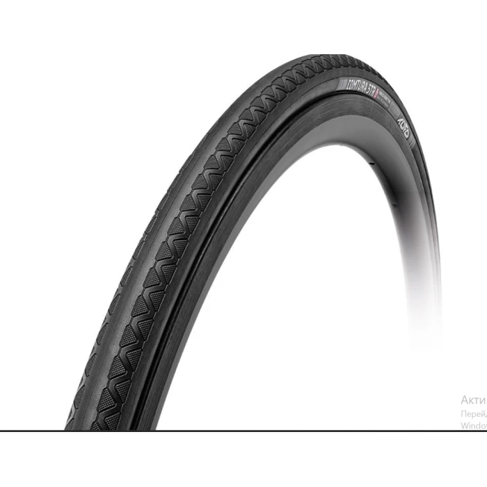 Шина велосипедна безкамерна 700x28 TUFO Comtura kevlar 5TR tubeless - чорна