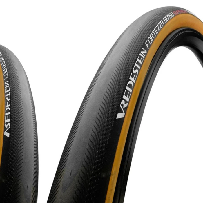 Шина 28 x 1,00 /700 x 25C/ VREDESTEIN FORTEZZA SENSO SUPERIORE TPI320 ,235 г висувна (25-622) чорно-жовта
