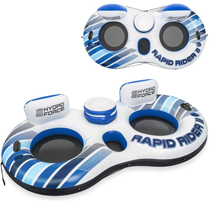 Крісло надувне для плавання Bestway 43113 Rapid Rider 240 x 122 x 50 см