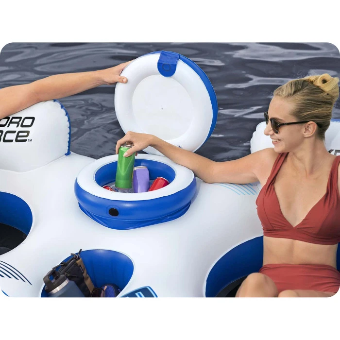 Крісло надувне для плавання Bestway 43113 Rapid Rider 240 x 122 x 50 см